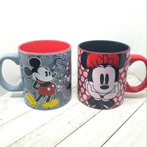 Mickey and Minnie coffee cups
